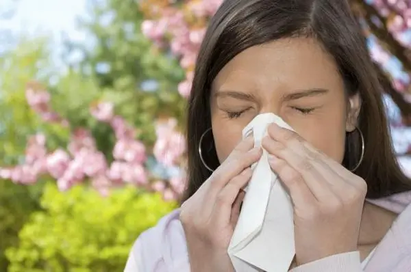 Plants and flowers that cause allergies