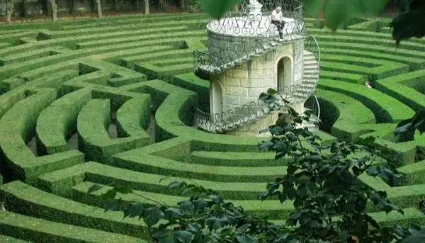 How to make a maze in the garden