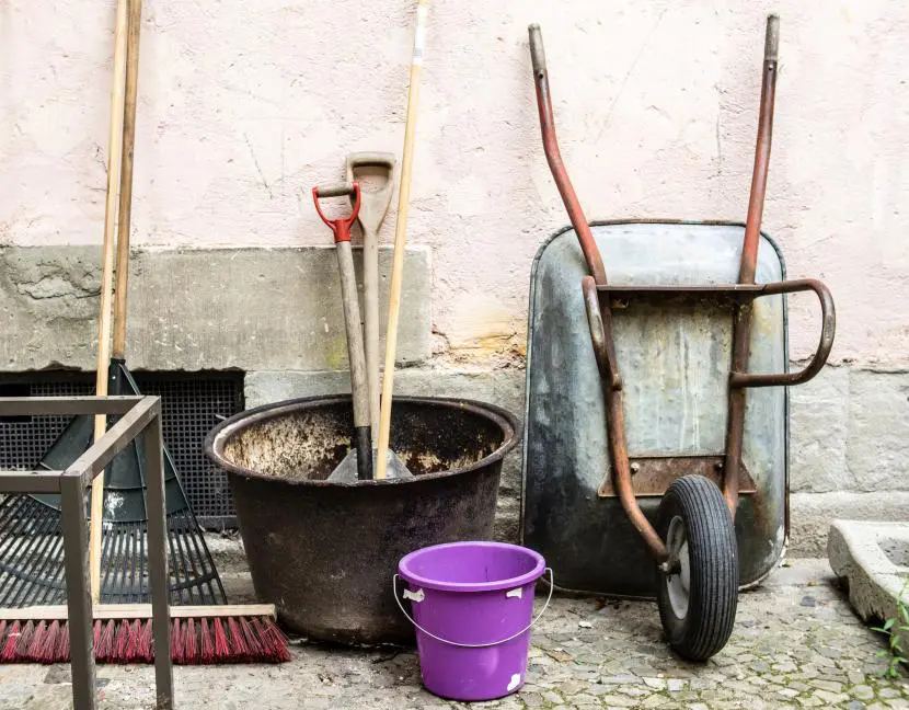 Basic tools for garden maintenance