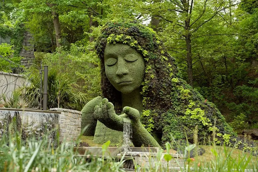Giant Living Sculpture Exhibition at the Atlanta Botanical Garden