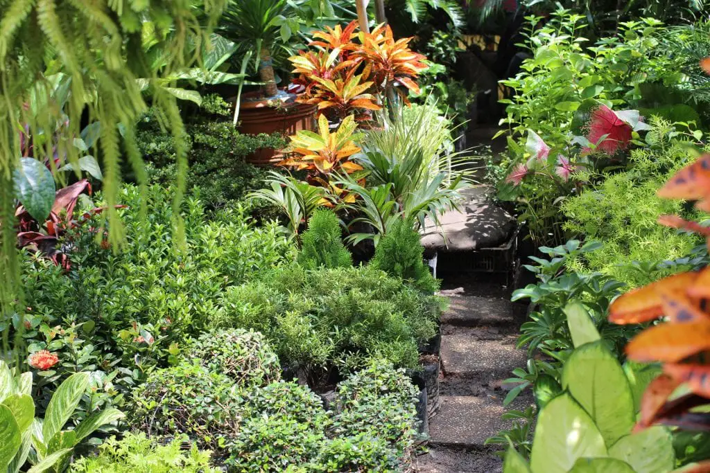 How to design a large garden