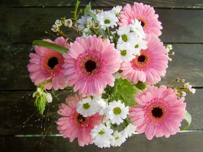 Ideas for natural flower arrangements
